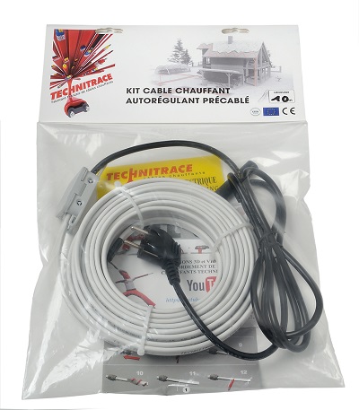 self regulating heating cables premounted kits