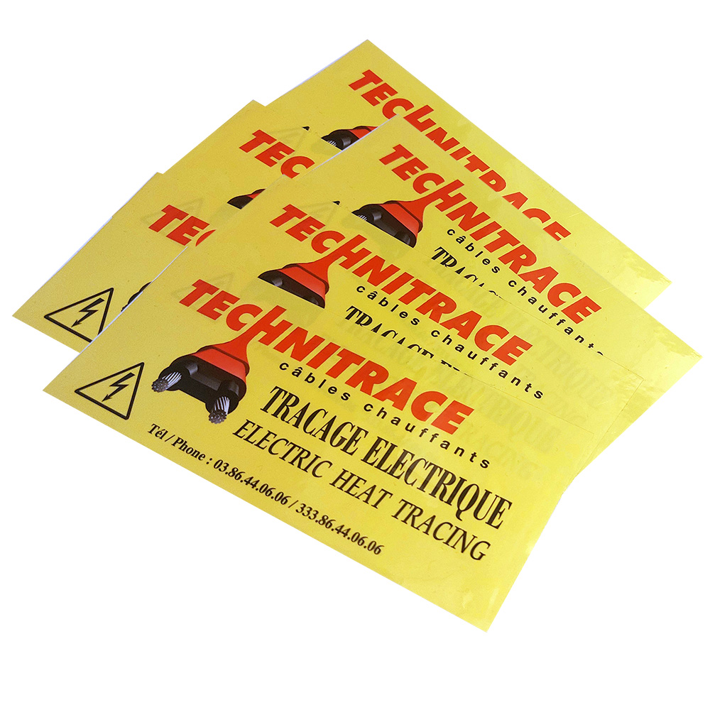 Etiquette signalétique ETI – TECHNITRACE