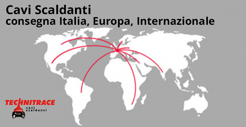 Calvi Scaldanti – consegna Italia, Europa, Internazionale – TECHNITRACE