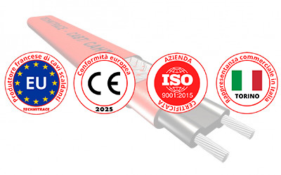 Cavi scaldanti certificati – Made in France – TECHNITRACE