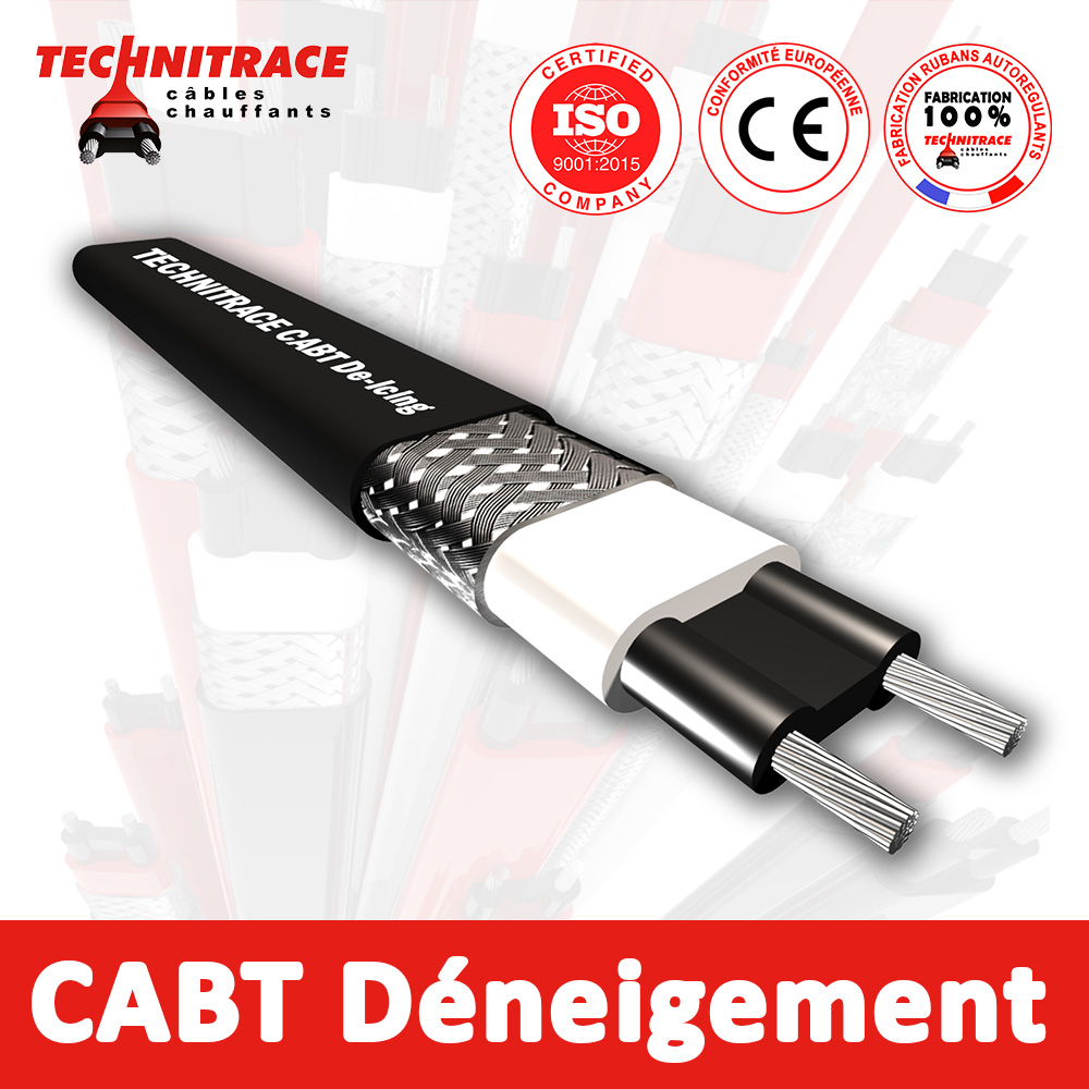 Câble chauffant autorégulant CABT Déneigement – TECHNITRACE