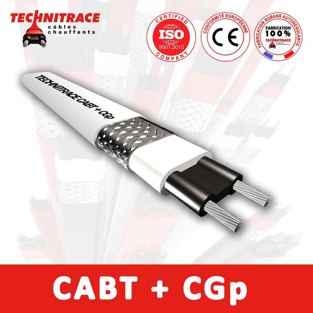 Câble chauffant autorégulant CABT+CGp – TECHNITRACE