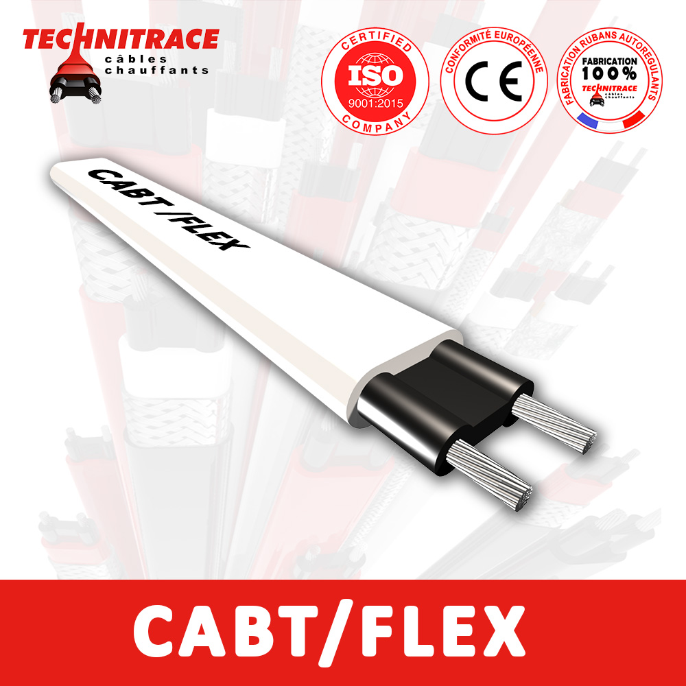Câble chauffant autorégulant souple CABT FLEX – TECHNITRACE