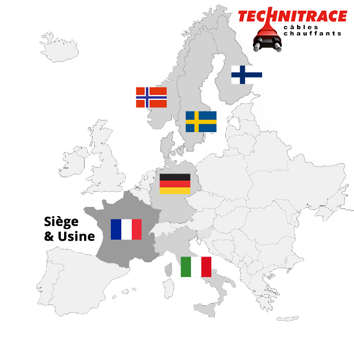 TECHNITRACE carte-europe